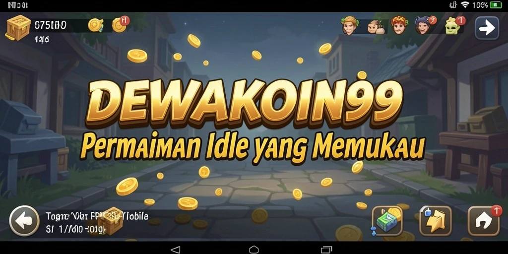 Tampilan gameplay <strong>DEWAKOIN99</strong> yang menarik dengan mekanisme Idle.
