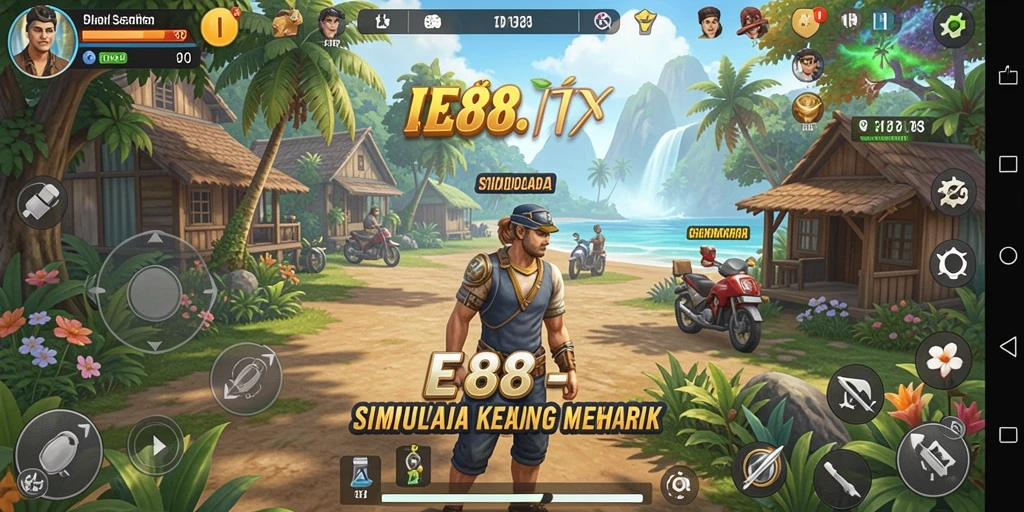 Screenshot E88 menampilkan gameplay menarik simulasi kehidupan.