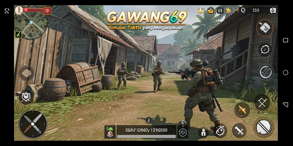 Tampilan gameplay GAWANG69 yang menarik dan menantang.