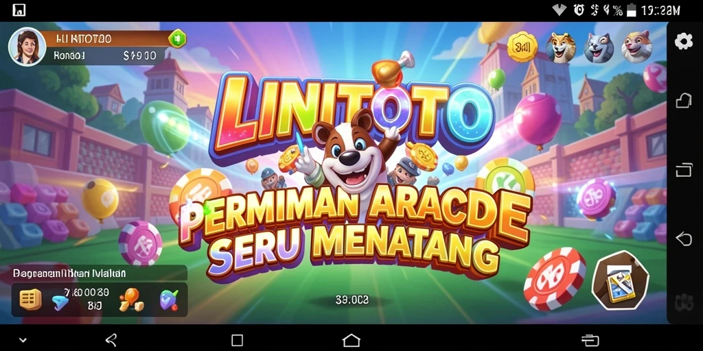 Tampilan gameplay LINITOTO yang seru dan penuh aksi.