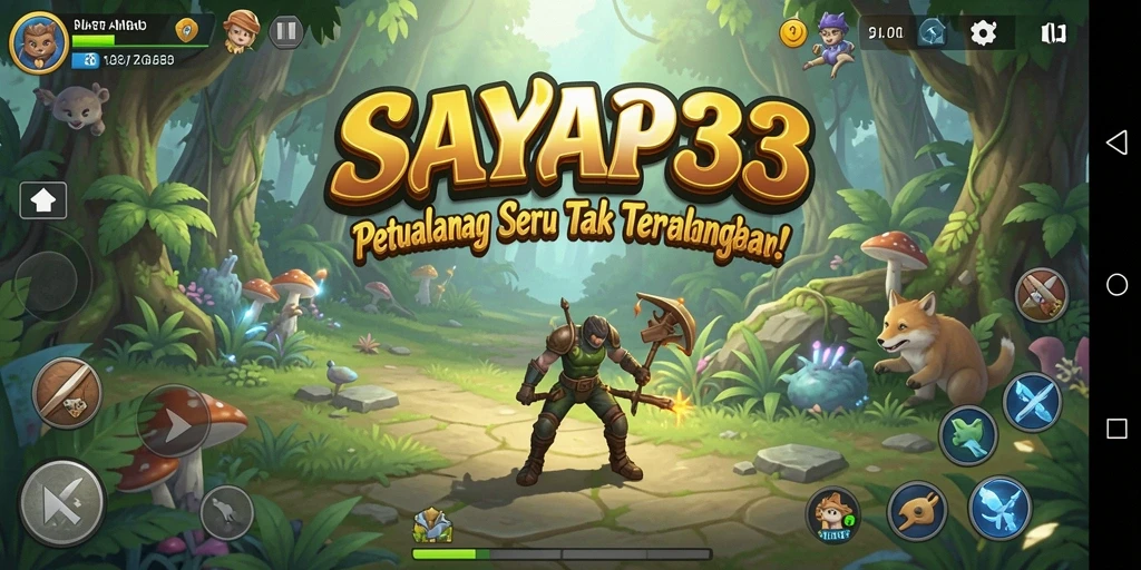 Tampilan gameplay SAYAP33 yang memukau dalam petualangan menarik.