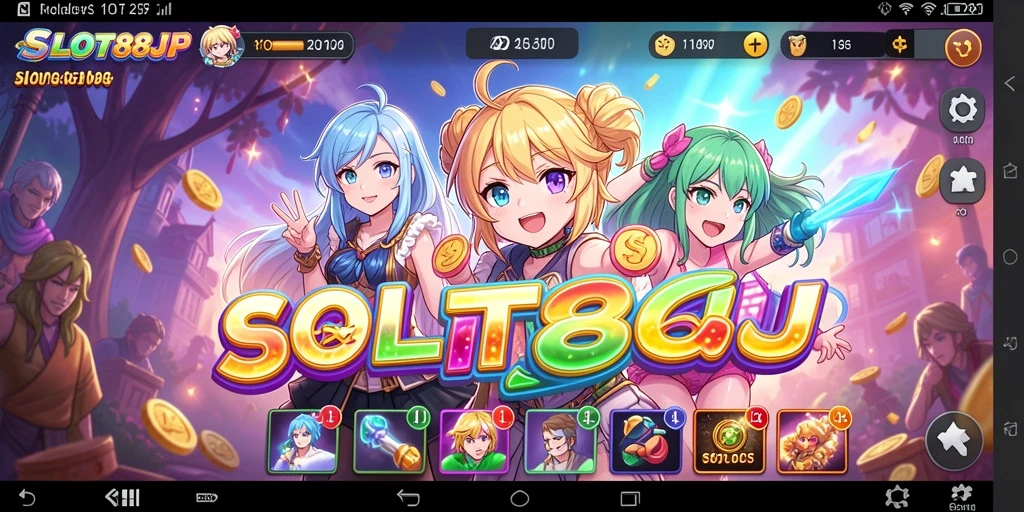 Gameplay mengasyikkan dengan karakter Anime yang menarik.