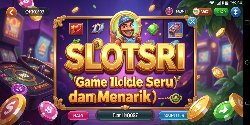 Screenshot gameplay SLOTSRI menampilkan keseruan bermain Idle.